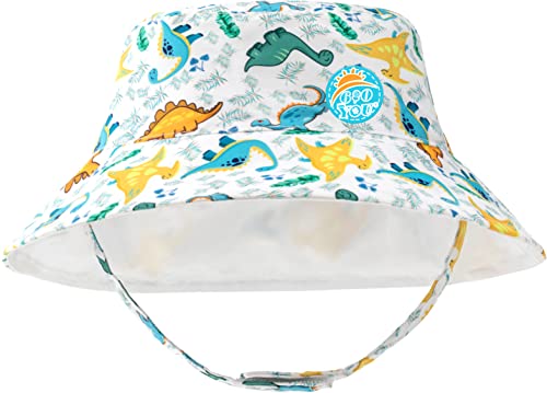 Baby Bucket Hat, Newborn Sun Hat For Boys, Swim Hat For Infant Boy Upf 50+ (Xs: 0-6 Months, Dinosaur) #TOP6