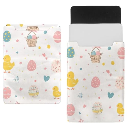 Housse ordinateur portable 35,1x25,9 cm de Pâques, l'accessoire idéal pour le bureau