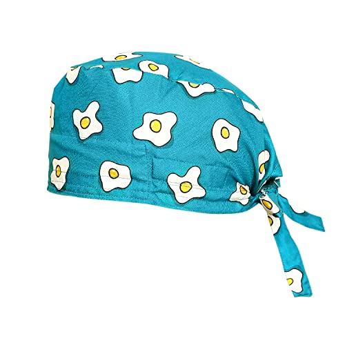 Image of Associated Uniforms Printed Scrub Cap Unisex with Sweat Band