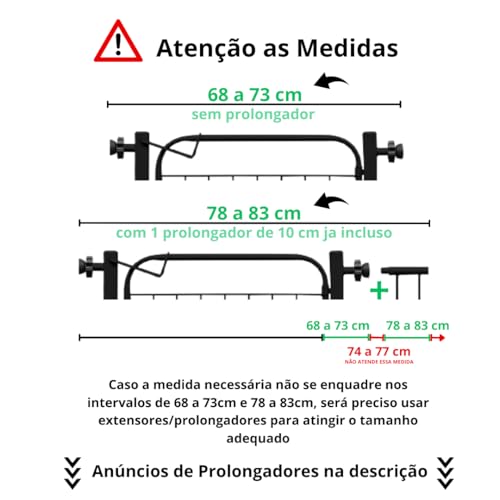 LideraMix, Portão Porteira Grade de Proteção para Crianças e Pet Ajustável, Cães Pequenos e Médios,
