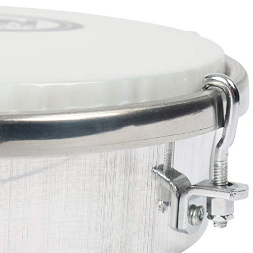 Tamborim Alum Natural 6 Tarr Pele Leitosa