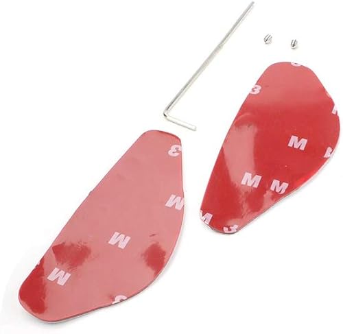 Miniatura 4 de SANRILY 2 piezas de aluminio azul para volante de palanca de cambios DSG extensiones para Land Rover Evoque Velar Discovery Sport Accesorios