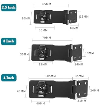 TANCUDER Serrure à Oraillon En Alliage De Zinc Cadenas Oraillon De