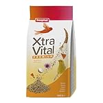 Beaphar Xtravital Canarios - Alimentación Premium ...: ALIMENTO COMPLETO, SABROSO Y EQUILIBRADO Contiene una mezcla de semillas de alta calidad, pasta de huevo y frutas, incluyendo manzana y papaya FORMULADO ESPECÍFICAMENTE PARA CANARIOS: Formulado en colaboración con nutricionistas, veterinarios y exper...