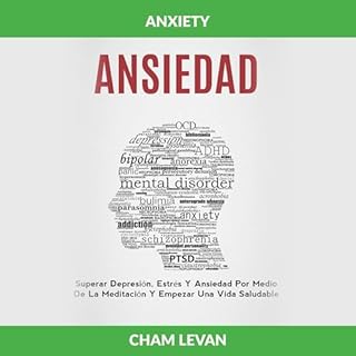 Diseño de la portada del título Ansiedad
