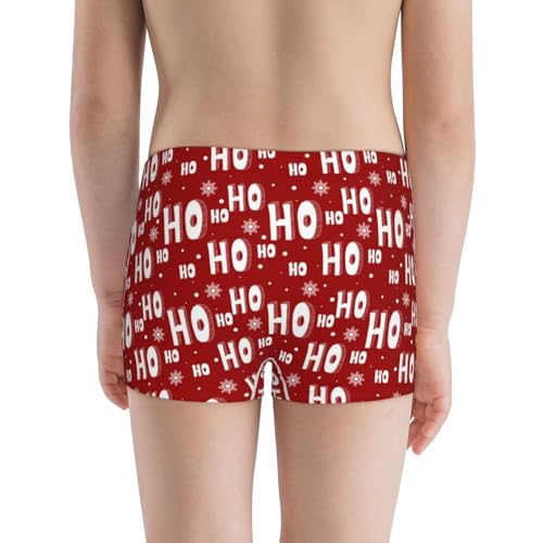 Boys' Cotton Boxer Brief Soft Underwear-Ho-Ho-Ho3