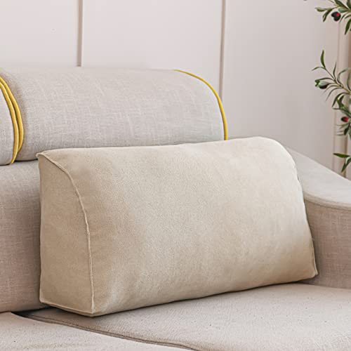 NASFH クッション ベッド 背もたれ ウェッジ枕 カラー1 腰枕 ソファー 座りクッション 低反発 父の日 プレゼント 70*35*17 母の日 クッション 背もたれ 腰当てクッション 座布団 リビング 寝室 デスクワーク 座椅子 オフィスチェア ソフ