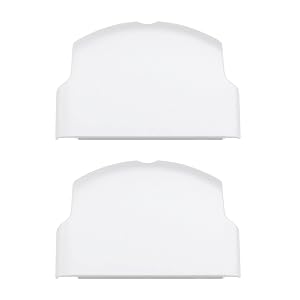 SING F LTD 2PCS Replacement Battery Door Covers Cases Protectors Compatible with Sony PSP 2000 2003 2004 3000