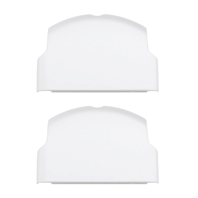 SING F LTD 2PCS Replacement Battery Door Covers Cases Protectors Compatible with Sony PSP 2000 2003 2004 3000