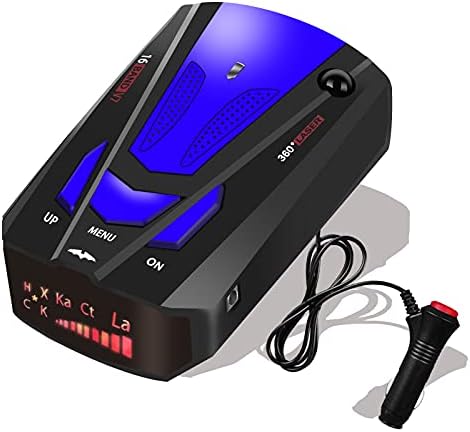 Driving Aids, 360 Degree Automatic Car Monitoring, Real Time Vehicle Speed Alert System, Voice Alert for Speed, OLED Display, Directional Alerts, Stay Away from Traffic Tickets2/14