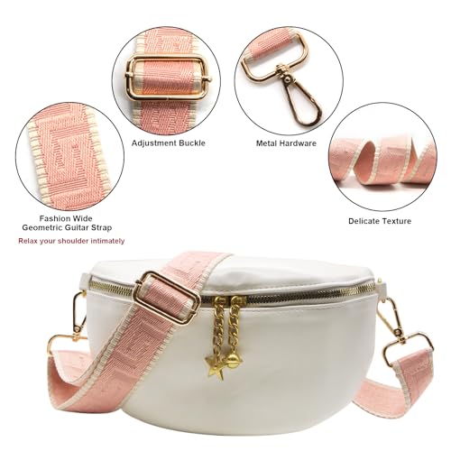 Image of Long Keeper Purse Strap Wide 3.8cm Shoulder Strap Crossbody Bag Strap Replacement Adjustable Guitar Straps for Women Handbags