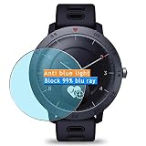 Vaxson 3-Pack Anti Blue Light Screen Protector, compatible with Zeblaze Hybrid Smartwatch smart watch TPU Film Protectors Sticker [ Not Tempered Glass ]