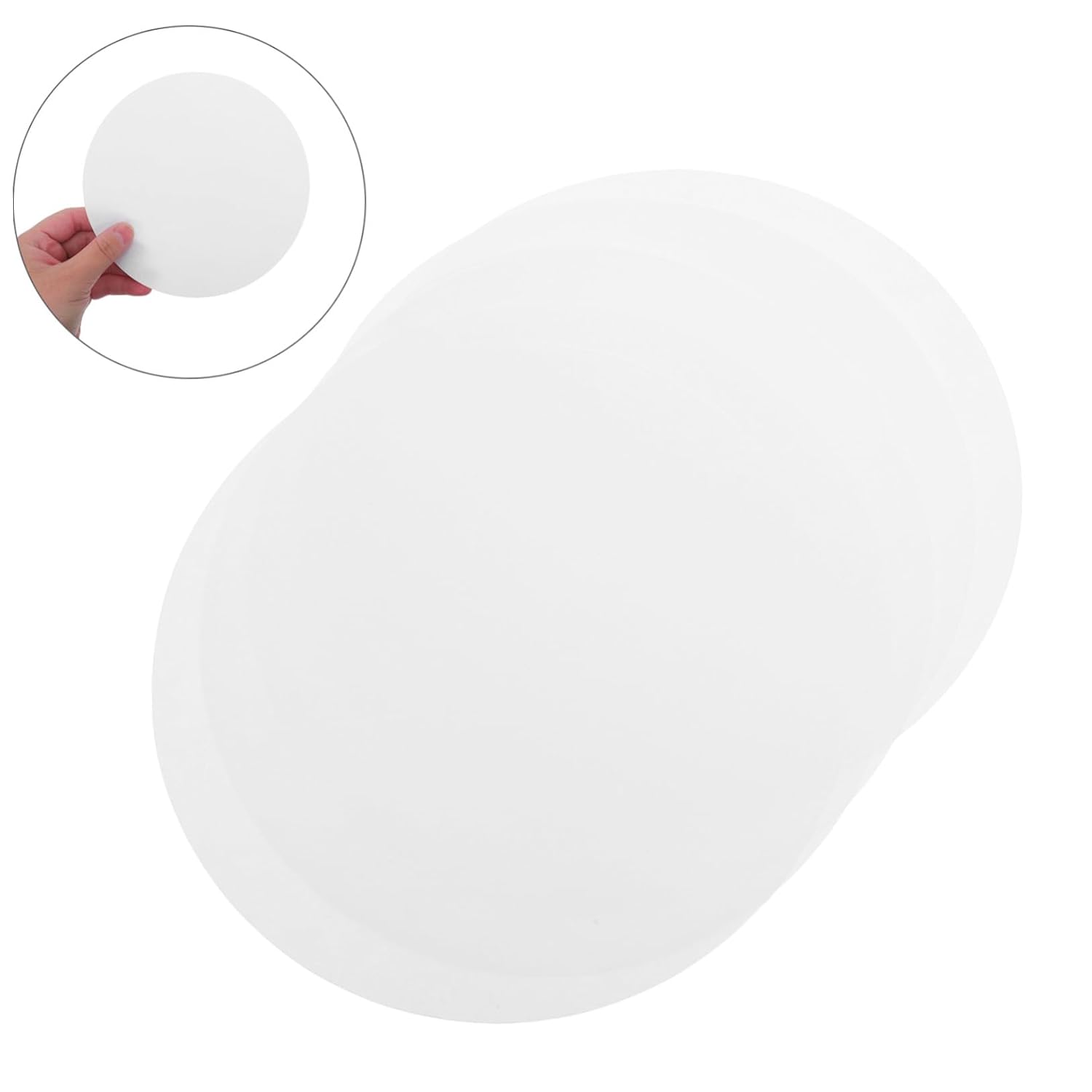 100pcs Round Lab Qualitative Filter Paper for Analytical Testing
