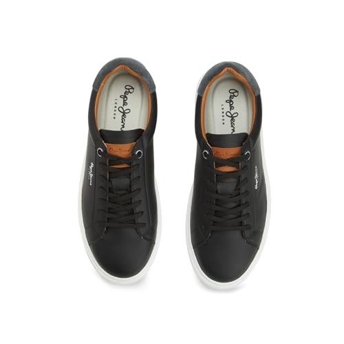 PEPE JEANS Yogi Original Black Cup Sole Sneakers