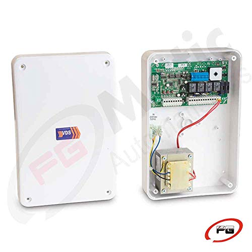 Función de auto-programación, disminución de velocidad, detección de obstáculos y un receptor incorporado para ser instalado.