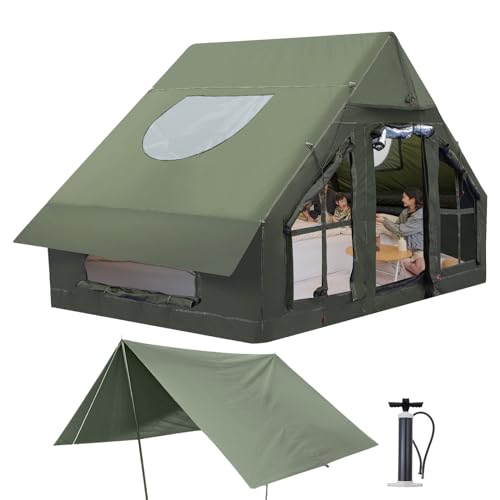 Carpa Inflable para Camping 4 Personas 4 Temporadas