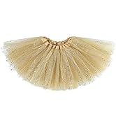 Zando Dance Tutu Dresses for Toddler Girls Birthday Outfit Fluffy Soft Tulle Skirt Ballet Princes...