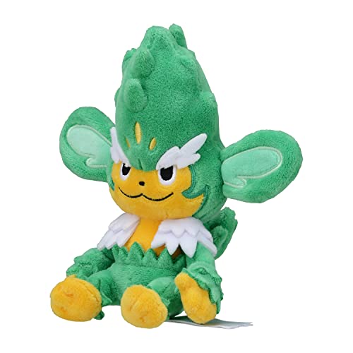 Peluche assise Simisage Pokémon Center Original de 25 cm de hauteur