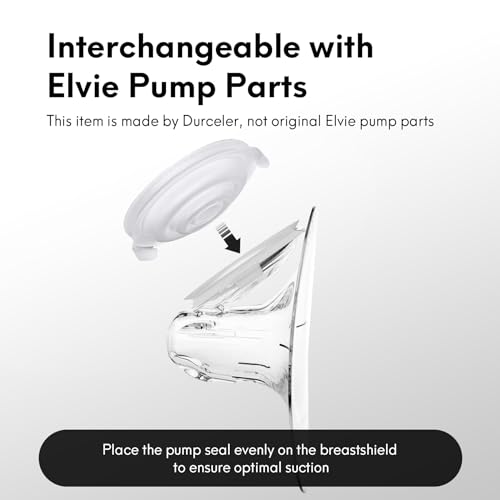 Repuestos 6 Válvulas Duckbill y 4 Membranas de Silicona compatibles con Extractor Elvie miniatura 4