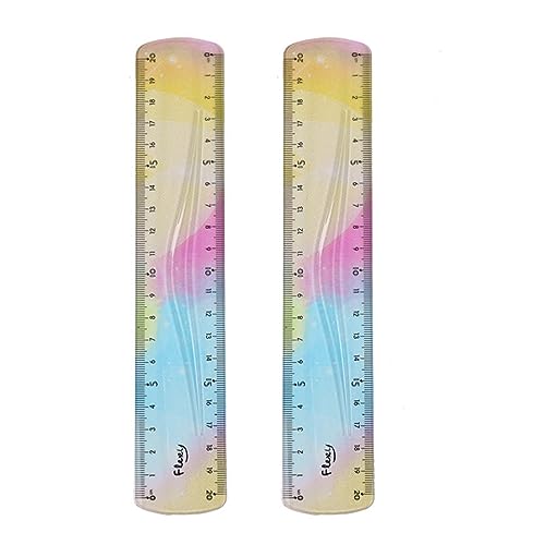 KQNM 2 Pezzi Righello Flessibile Set Righello di