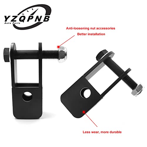 1"-3" Torsion Bars Key With Shock Extender Brackets Compatible With 1999-2007 Chevrolet Silverado & Gmc Sierra 1500 1-3 Inch Forged Adjustable Suspension Leveling Lift Kits #TOP4