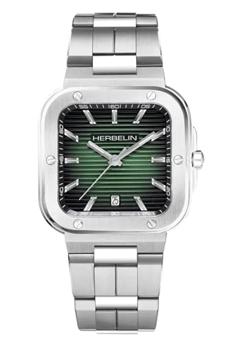 Image of Michel Herbelin Women Analog Swiss Quartz Watch with Stainless Steel Strap 12246B16