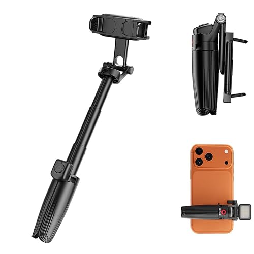 ULANZI Mini Selfie Stick Tripod, 3-in-1 Pocket Phone Tripod Stand& Remote