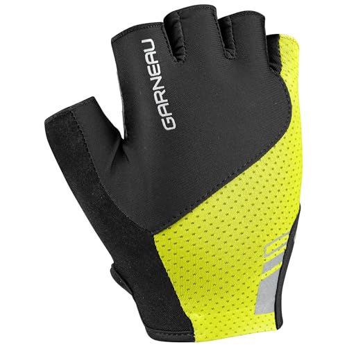Garneau Men's Nimbus Gel Gloves, Bright Yellow, XX-Large