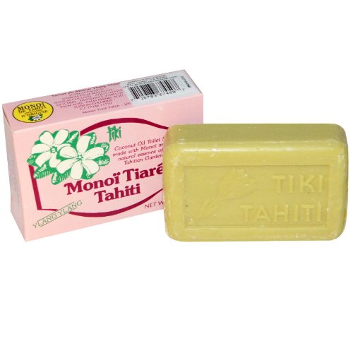 Monoi Tiare Tahiti Ylang Ylang Coconut Oil Toilet Bar Soap - 4.55 oz