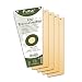 EXACOMPTA 13525E Paquet de 100 fiches intercalaires trapézoïdales perforées 180g papier recyclé Forever unies à l'italienne 10,5 cm x 24 cm pour classeur colori chamois