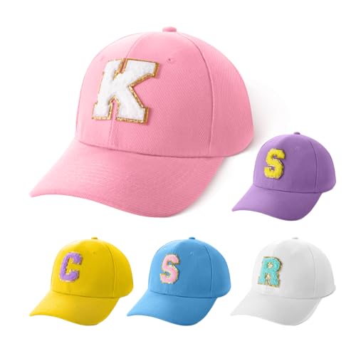 Getname Kids Baseball Cap & Trucker Hat - Personalized Initials & Monogrammed - Adult & Child Sizes