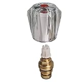 Sanitär Zubehör Cornat TEC302501 Ventiloberteil, Acryl 1 / 2 Zoll, uni rot
