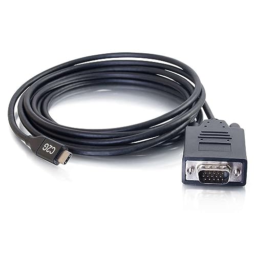 Câble adaptateur USB-C vers VGA fini les écrans noirs en réunion professionnelle avec C2G 26894