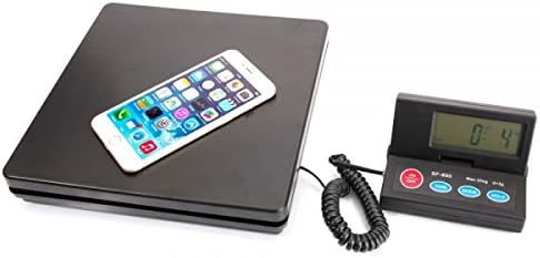 Heavy Duty Digital Postal Parcel Scale UPS Post Office Scale w/ AC Adapter (110 Lb Capacity)