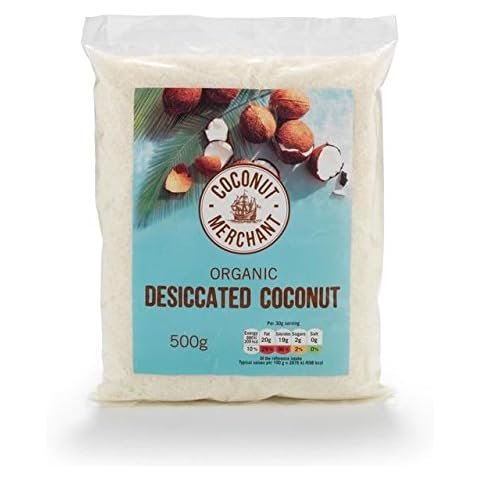 Coconut Merchant Organic Desiccated Coconut - 500g (1.1lbs) Cover