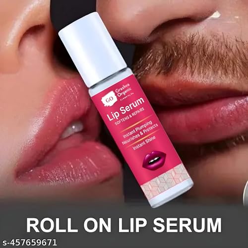 Image of Feel of Nature Lip Roll Oon Serum - 10 ML | Softens & Repairs | Instant Plumping | Nourishes All DayLip Serum, Softens and Repairs, Instant Plumping, Nourishes and Protects, Instant Shine