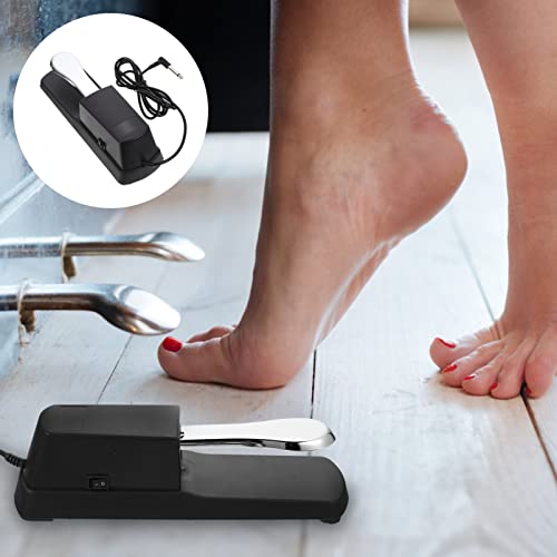 Pedal De Piano Teclado Numérico Útil Pedal Abafador Para Piano Pedal De Sustain De Piano Teclado Ped