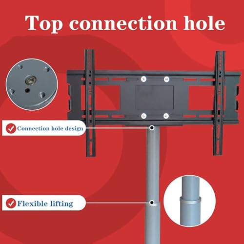 Élévateur TV électrique avec télécommande et support de plafond réglable - 6