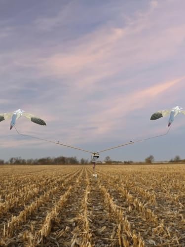 SnowDown Decoys Snow Goose Low Pro Flying Rotary Machine. Snow Goose Sock Flyer. Windsock Vortex Rotary Landing Decoys with Remote! 2 arm Rotary Machine. Snow Goose decoys.