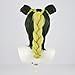 osseoca Jolyne Cujoh cos wig green yellow 40cm (green yellow(Jolyne Cujoh))