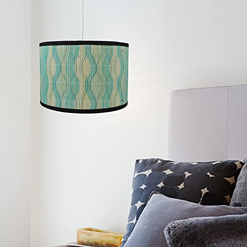 Beaupretty Rattan Lamp Shade Desk Wood Lampshade Japanese Style Wave Pattern Household Floor Light Cover Decor Accessory Gifts For Home Hotel Bedroom Chandelier #TOP4
