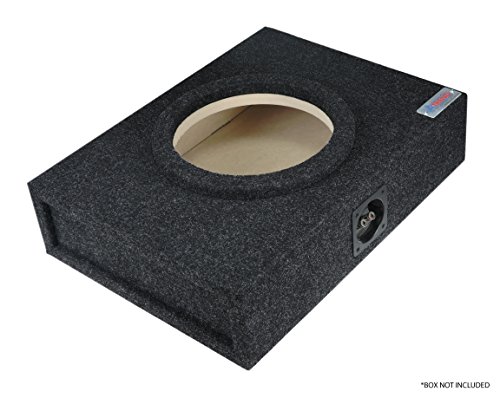 Atrend Universal Mdf Constructed Spacer For 10 Inch Speaker Or Sub - Adds 3/4" To Depth - Premium Subwoofer Spacer Improves Audio Quality, Sound & Bass - Multiple Usage - Black #TOP7