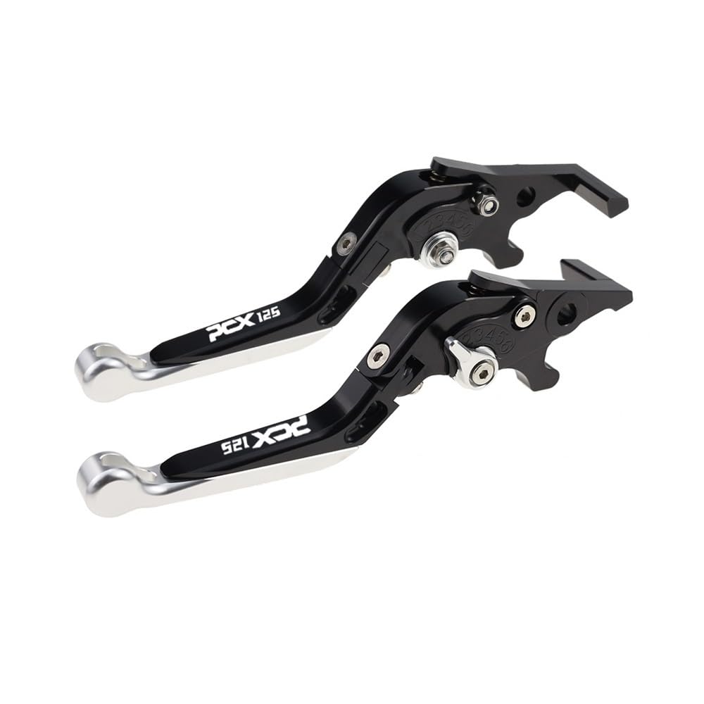 Yfdkesy H Brake Clutc Levers Andle Fit For Pcx 125 2021 For Pcx125 Motorbike Folding Extendable Clutc Brake Levers