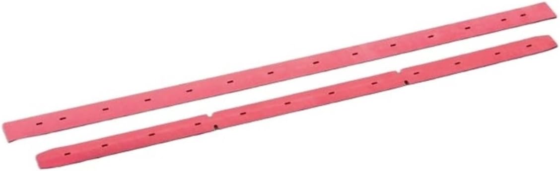 Replacement，Compatible For Tennant T3 /T12 /T16/T7 Squeegee KIT Blades(T7 red)