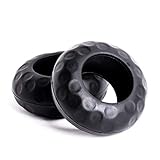 Grippi Ring Bat Grip Choke up Rings 2-Pack for Youth Baseball, Softball and Tee Ball (Black)