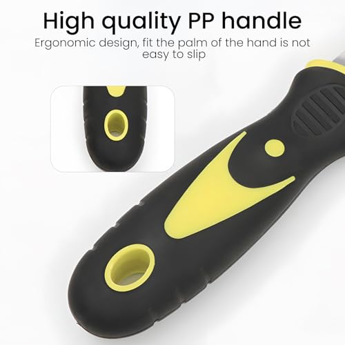 GALAMAX Wallpaper Scraper, Stainless Steel Paint Scraper with Soft Grip Handle and Metal Blade Scraper, Filling Putty Scraper Paint Stripper for Drywall Decals DIY Decorating Removal Painting 4 GALAMAX Wallpaper Scraper, Stainless Steel Paint Scraper with Soft Grip Handle and Metal Blade Scraper, Filling Putty Scraper Paint Stripper for Drywall Decals DIY Decorating Removal Painting - Image 4