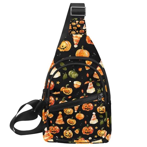 Mochila cruzada de calabaza para evitar rebotes molestos al correr y hacer deporte
