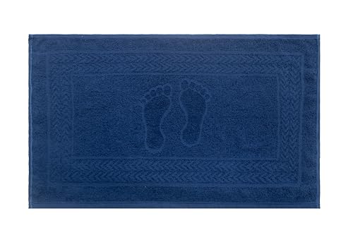 Kit 5 Tapetes Piso Atoalhado de Banheiro Sublime p/Secar es - Saida Box (Variadas)