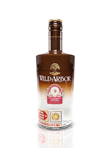 Wild Arbor Secrets of Solstice Clear Crème Liqueurs - 70cl, 35% ABV - Fine Cinnamon and Sweet Cardamom - Dairy-Free, Gluten-Free, Plant-Based - Luxurious Spice-Infused Irish Cream Liqueur