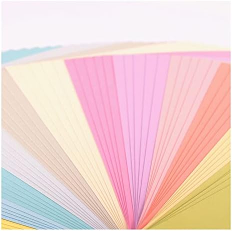 Vaessen Creative Florence Smooth Cardstock Paper, Pastel Colours Mix, 216 Grams, Size A4, 60 Sheets, for Scrapbooking, Card Making, Die Cutting and Other Paper Crafts, Multi, 2927-305